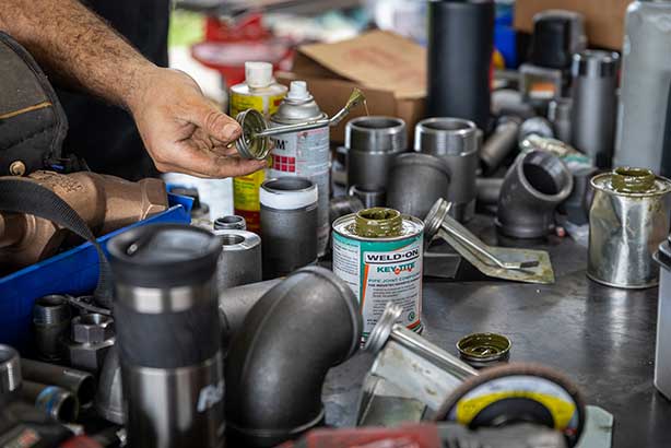 Boiler parts adhesive Los Angeles