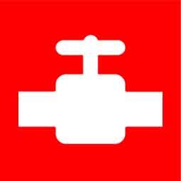 Valve for industrial boiler icon